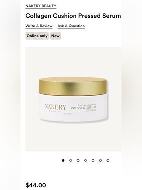 Like New Smooth/Tighten with Nakery Beauty Collagen Cushion Pressed Serum Balm
